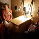 Firefighter John Feehan and his sisters Tara Davan and Liz Feehan who lost their father 1st Deputy Commissioner Bill Feehan, the highest ranking and oldest fireman to die at the World Trade Center, sit in the new StoryCorps recording booth at the World Trade Center site in New York July 12, 2005.